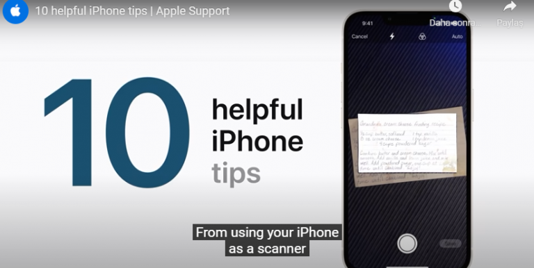 Apple’ın iOS 15 Kullanıcıları İçin 10 Pratik İpucu Videosu