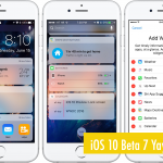 iOS 10 Beta 7 ve iOS 10 Public Beta 6 Güncellemesi Yayınlandı