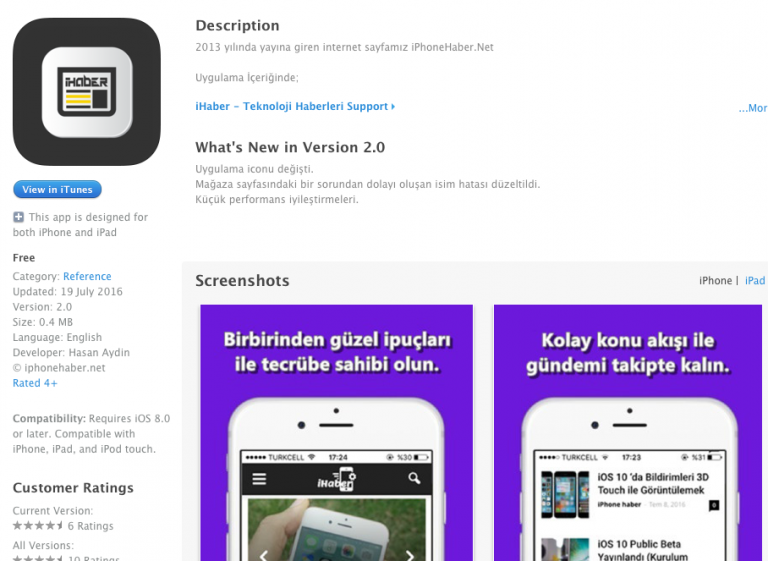 iPhonehaber Uygulaması Artık App Store’da