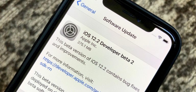 Apple iOS 12.2 Beta 2 güncellemesini Geliştiriciler için yayınladı!
