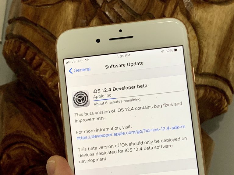 iOS 12.4’ün Dördüncü Betası yayınlandı