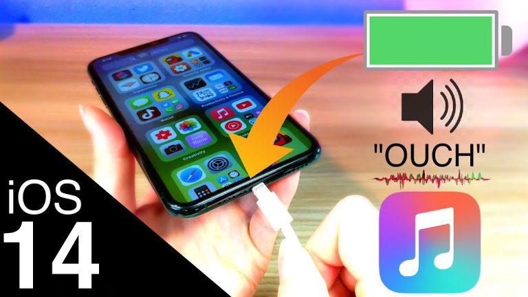 iOS 14 ile Şarja Takınca Konuşan Telefon ( iOS 14 Teşekkür Etme)