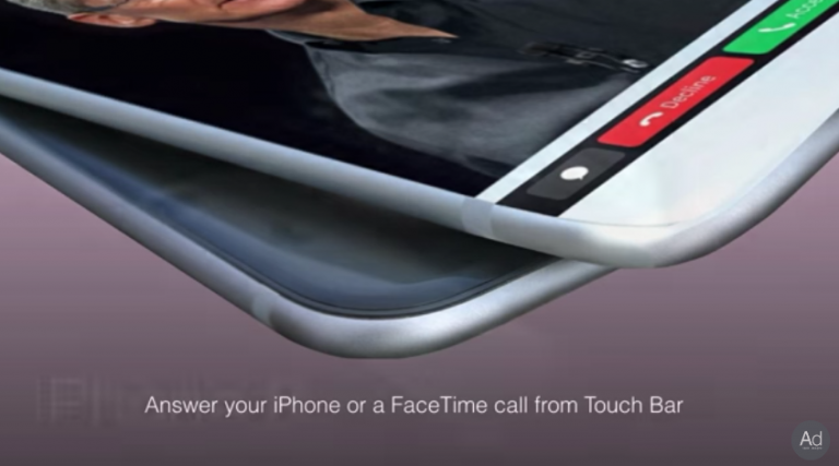 iPhone 8 Konsept videosu ( Touch Bar özellikli )