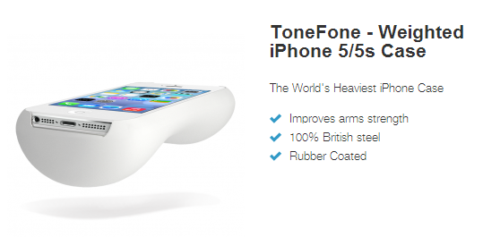 iPhone için dumbell kılıf ToneFone